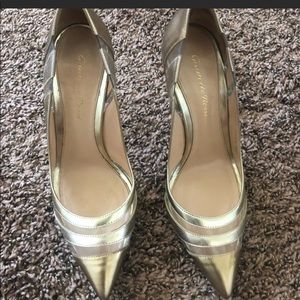 Gianvito Rossi plexi pumps